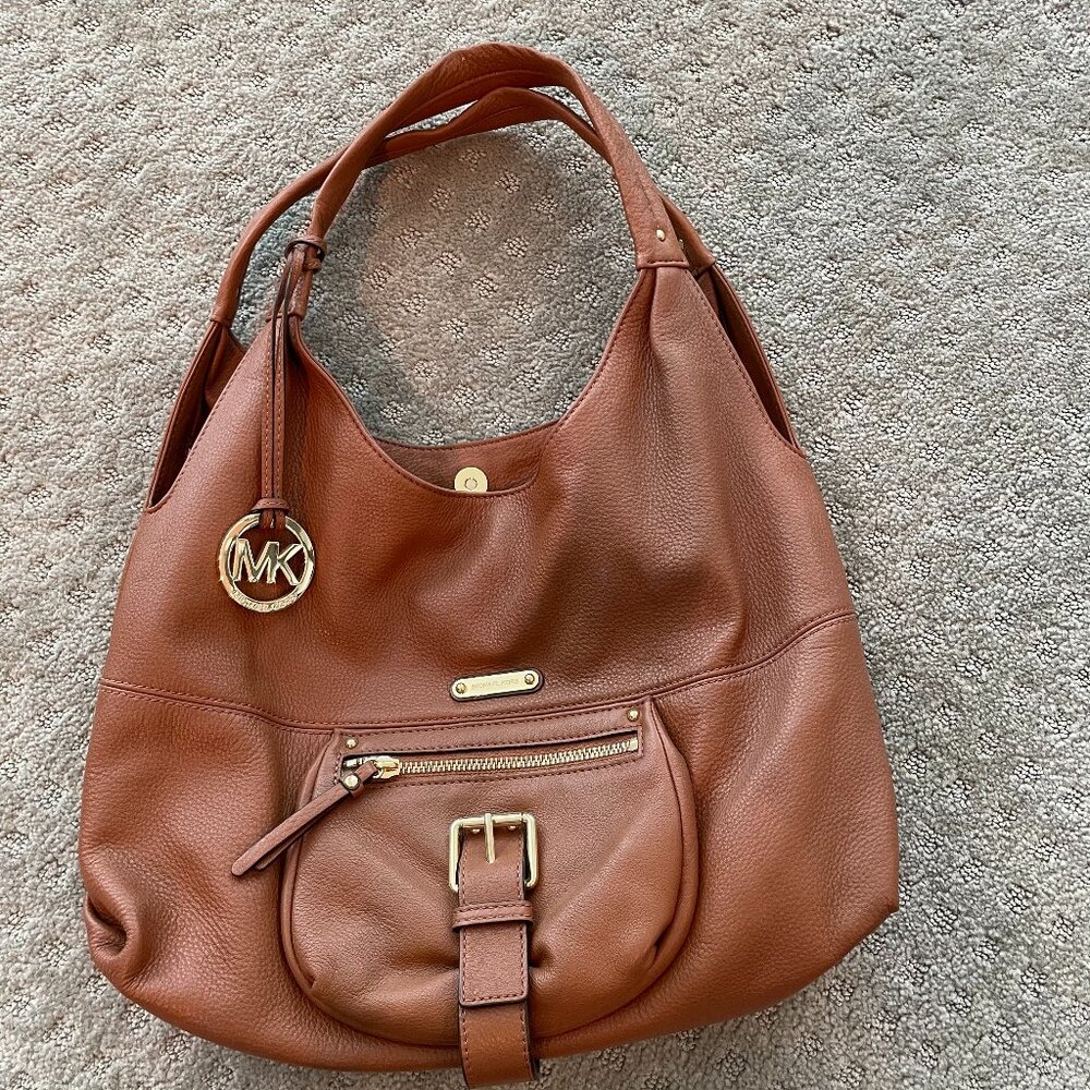 Michael Kors Brown Hobo Purse